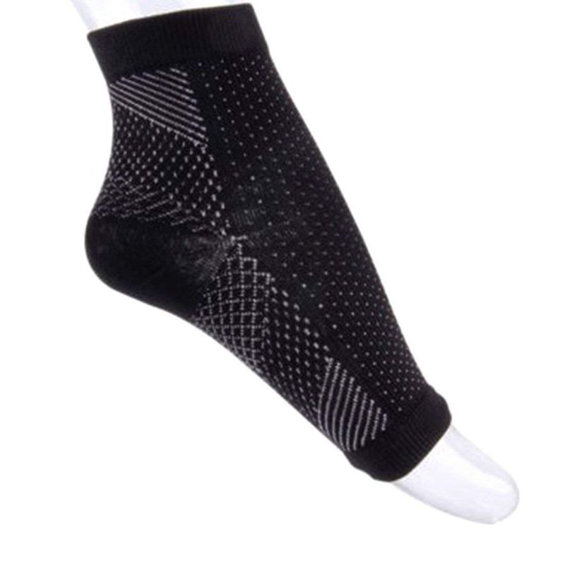 1 Pair Foot Ankle Compression Socks Anti Fatigue Varicose Feet Sleeve Outdoor-S/M