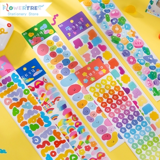 Flowertree Sticker Set 2 miếng dán hình đáng yêu dùng để trang trí