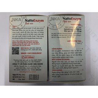 Nattoenzym Red Rice (Natto Enzym Đỏ Tai Biến Đột Quỵ) ĐTĐ