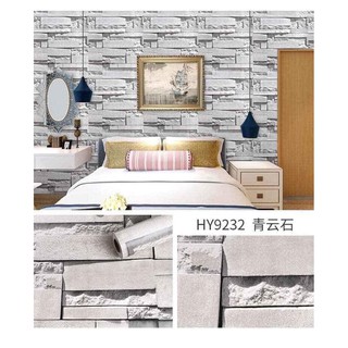 GIẤY DÁN TƯỜNG GIẢ GẠCH ĐÁ