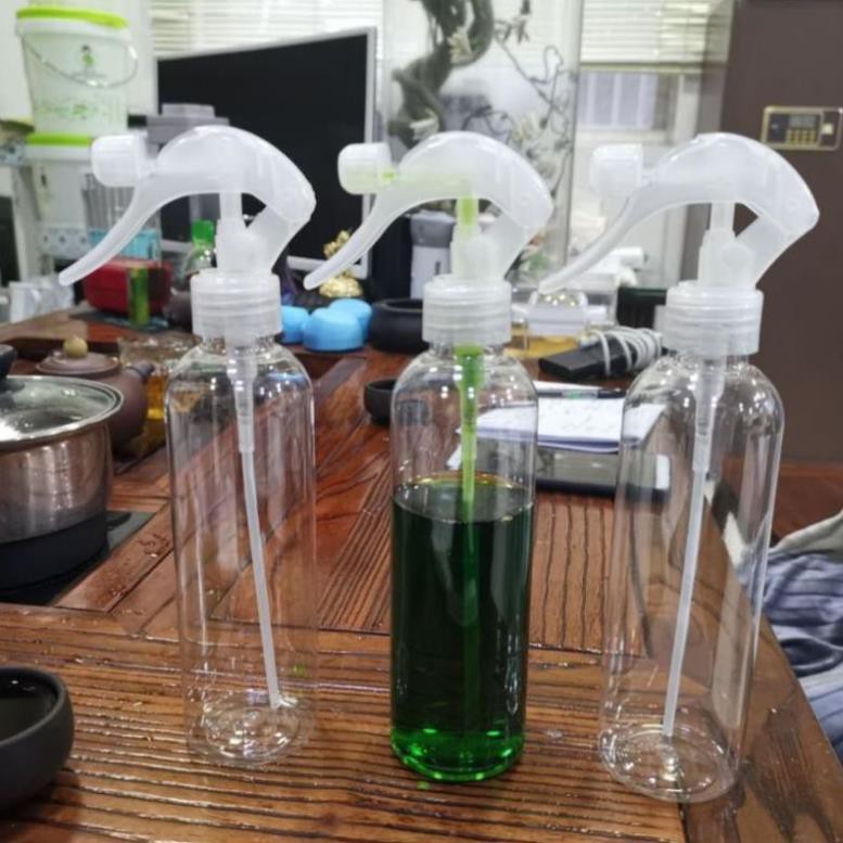 Chai Xịt Phun Sương ❤ TRÙM SỈ ❤ Chai nhựa pet xịt Vòi Súng 200ml rỗng chiết mỹ phẩm , phụ kiện du lịch