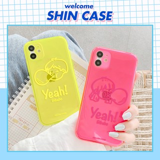 Ốp lưng iphone Bibabo neon dẻo mềm 5/5s/6/6plus/6s/6splus/7/7plus/8/8plus/x/xr/xs/11/12/pro/max/plus/promax