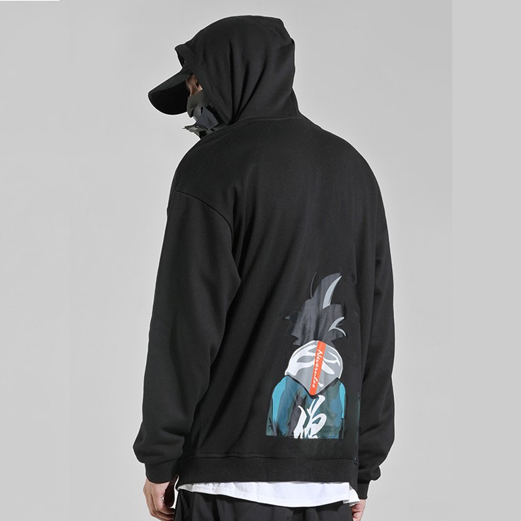 Áo hoodie oversize nam nữ in hình songoku cá tính phong cách street style hàn quốc cá tính New 2020 đẹp và rẻ