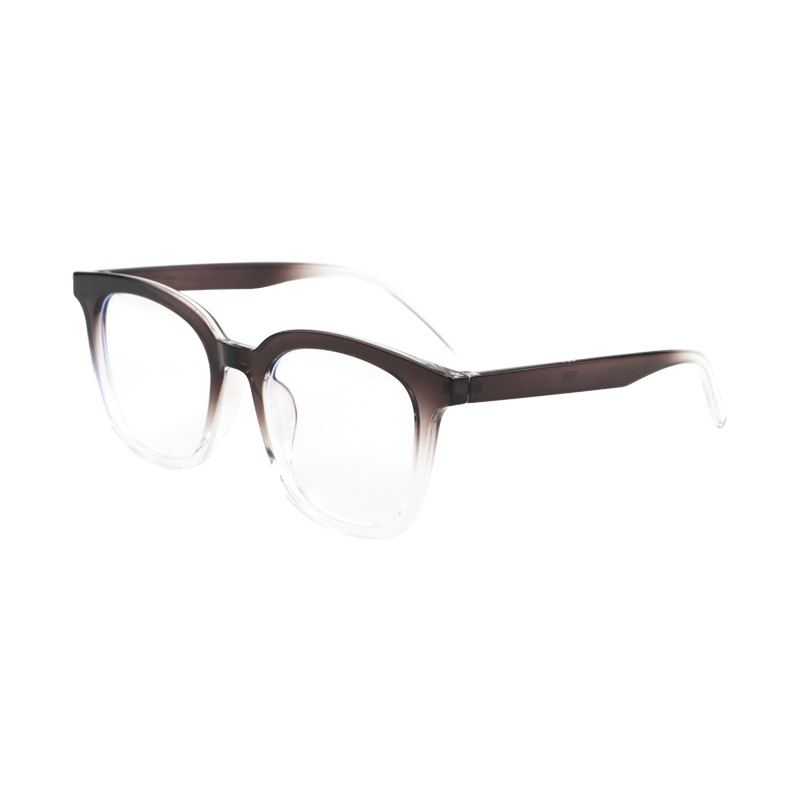 Mắt Kính Gọng Vuông Tròng Vuông Màu Gradient Chống Ánh Sáng Xanh Phong Cách Retro