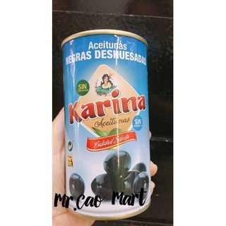 Olive/Oliu trái đen tách hạt Karina 350g
