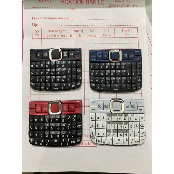 phím nokia e63 xin nhiều màu