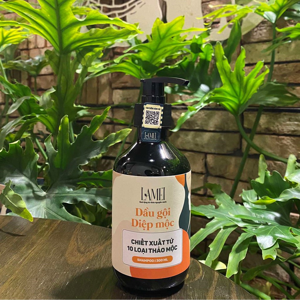 Dầu Gội Diệp Mộc Lamei 300ml  - Tóc Chắc Khỏe Không Gàu Ngứa Rụng Tóc Bết Tóc - Em Bé Bán Bưởi | BigBuy360 - bigbuy360.vn