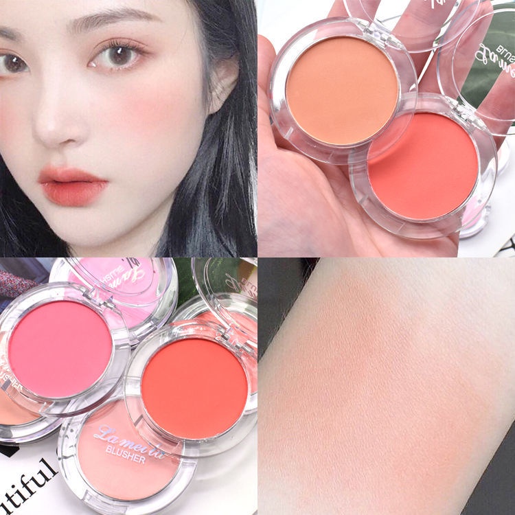 Hộp Phấn Má Hồng Đơn Sắc Lameila Lâu Trôi Màu Nude Tự Nhiên | BigBuy360 - bigbuy360.vn