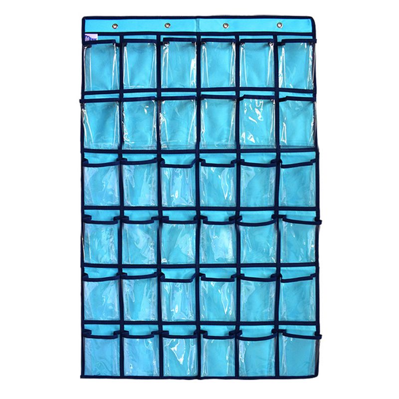 Túi đựng điện thoại 36 ngăn treo cửa trong suốt tiện dụng cho giáo viên