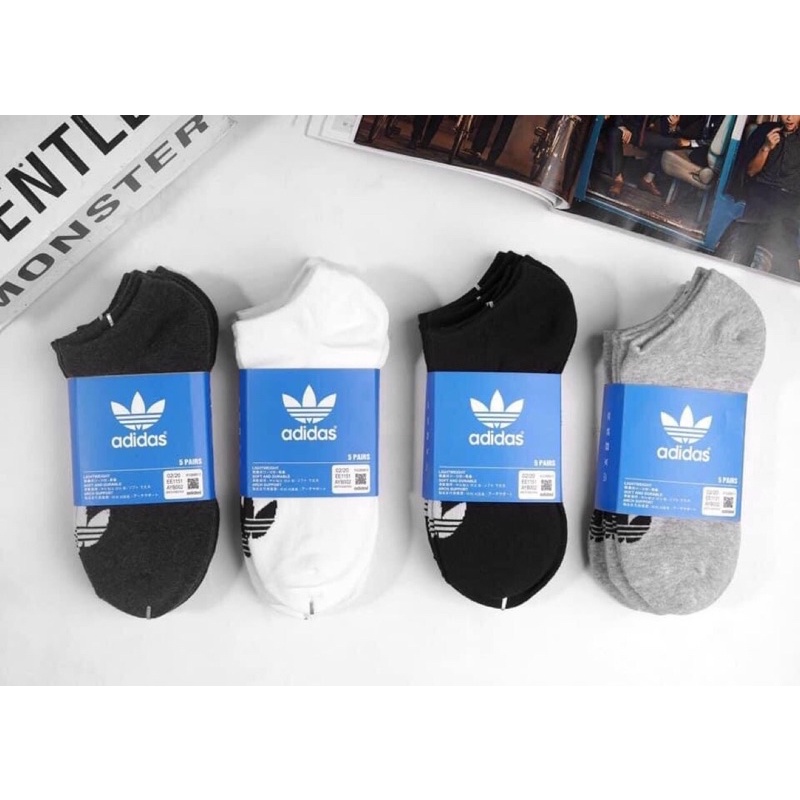 Tất adidas cổ ngắn nam nữ xuất dư xịn Sukishop