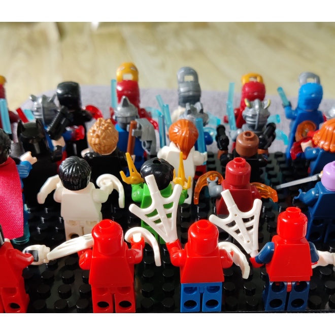 Bộ 39 Nhân Vật Avengers, Siêu Nhân khối xây dựng Đồ chơi Quà Tặng Cho Trẻ