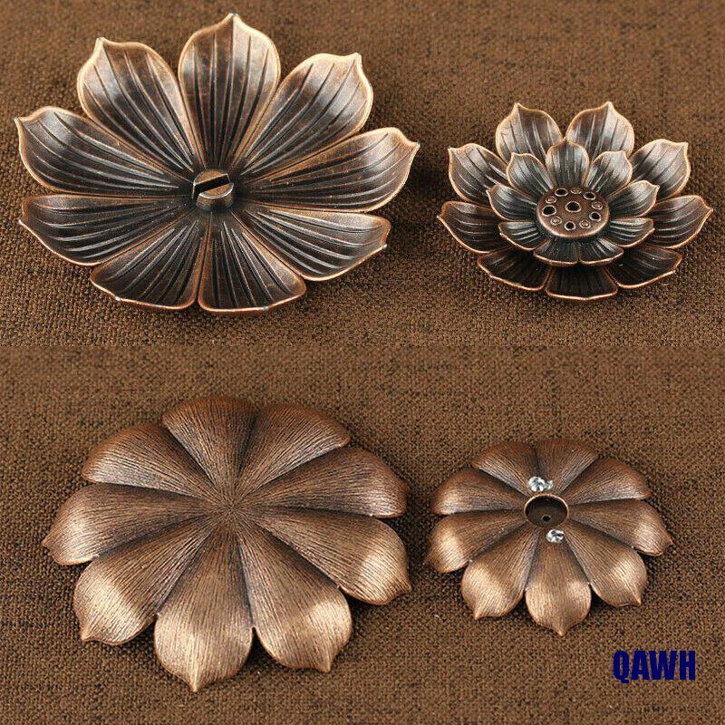 Đế cắm nhang thiết kế dạng đĩa tròn hình hoa tiện dụng (QAWH)