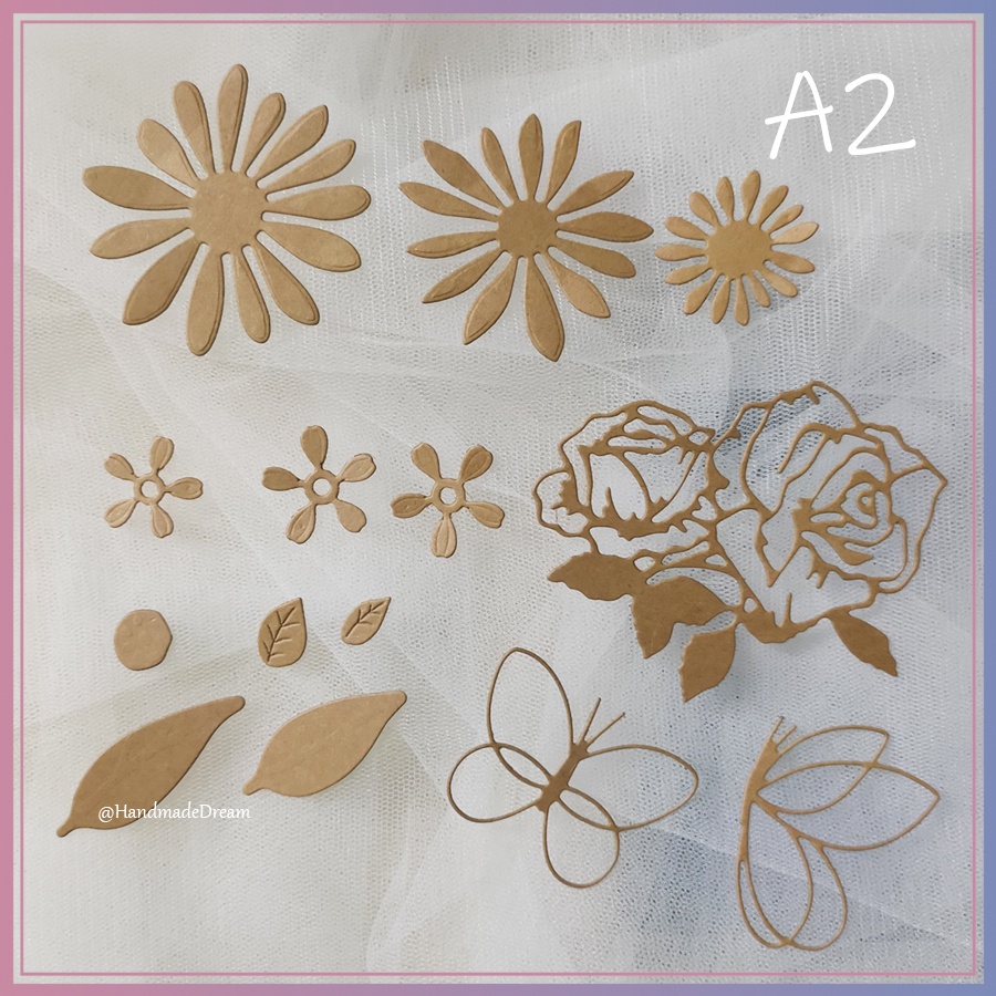 Sticker Hình Dán Trang Trí Thủ Công Dễ Thương - Handmade Dream