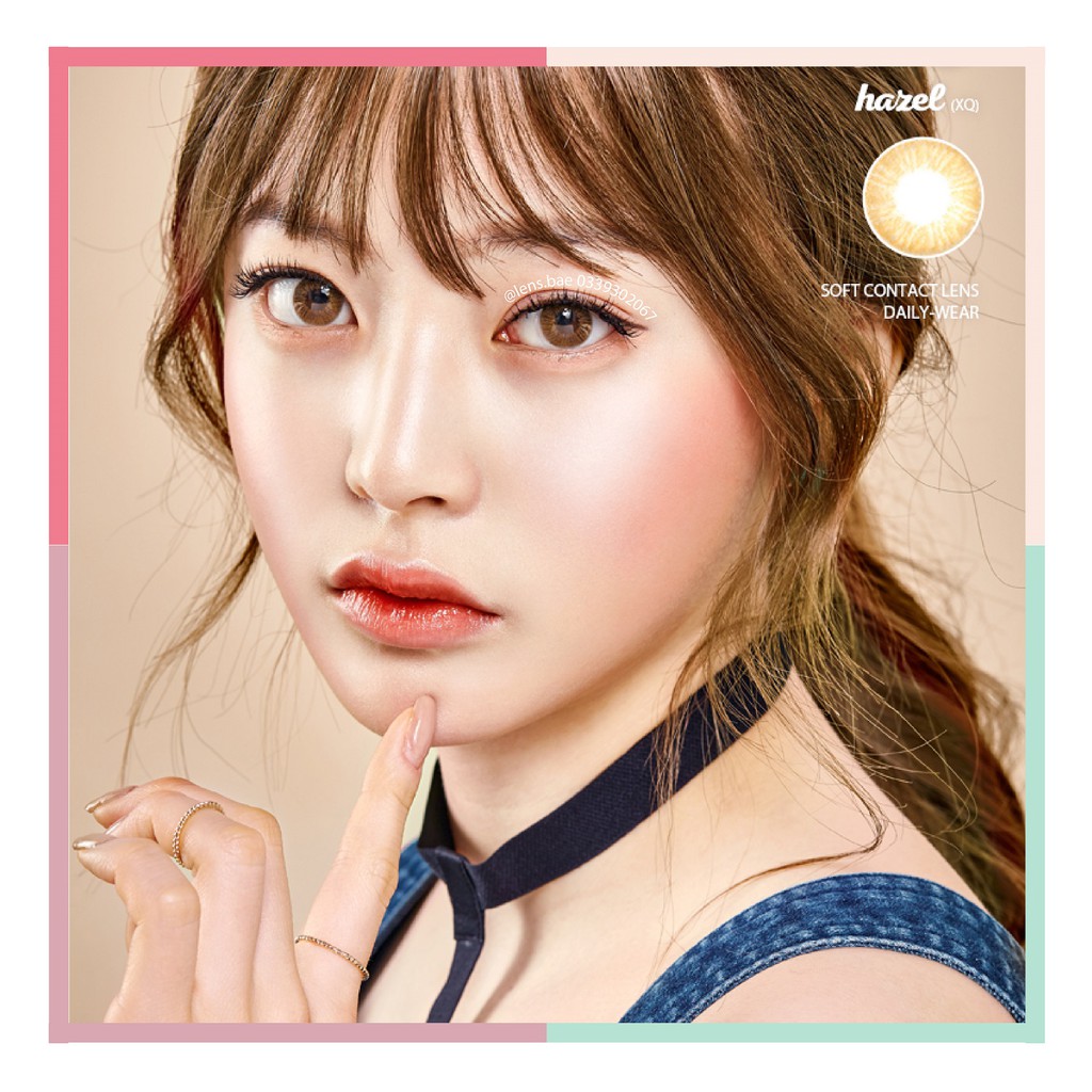 Xả hàng Lens Vassen Sapphire Brown date T5/2022