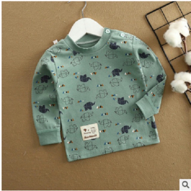 Áo thun dài tay cho bé