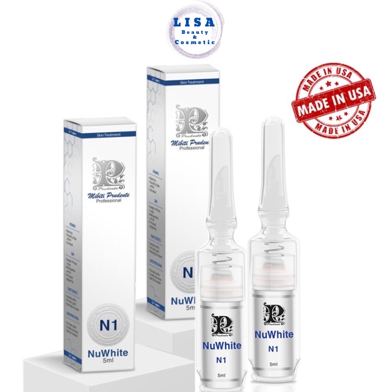 Kem Làm Hồng Nhũ Hoa Nuwhite N1, Chính Hãng Mibiti Prudente, Đánh Bay Thâm Sạm, Hồng Hào Quyến