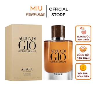 Nước Hoa Nam Aquadi Giò Absolu 100ml - Dầu thơm Aquadi gio lưu hương lâu♥Nam tính lịch lãm