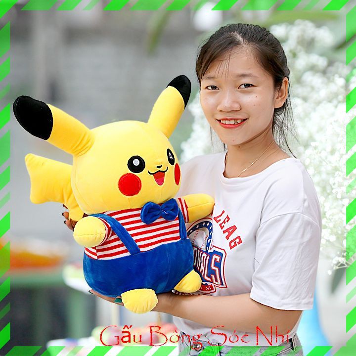 Gấu Bông Pikachu 💥 FREESHIP 💥 Gấu Bông Sóc Nhí - Gấu bông pikachu xinh xắn