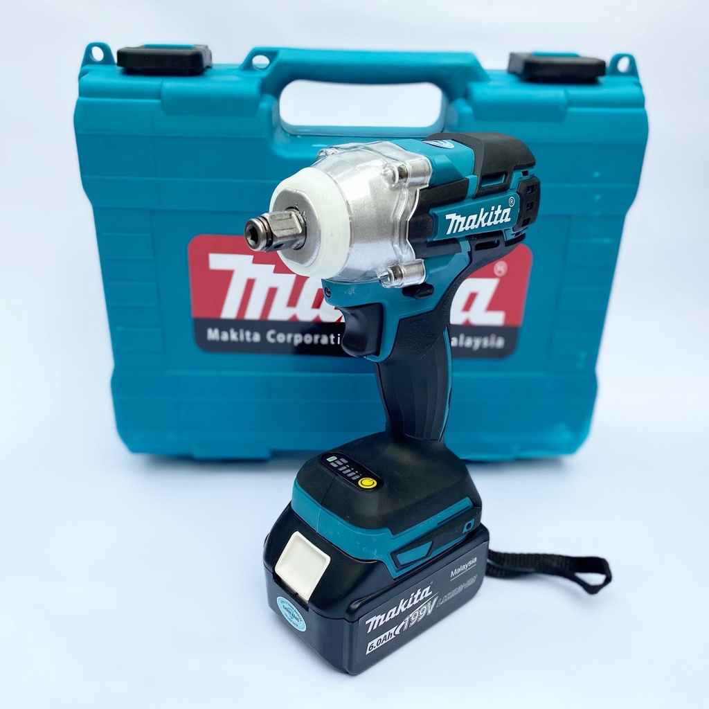 Máy siết bulong MA---K-ITA 198v không chổi than tặng đầu chuyển vít và chuyển khoan