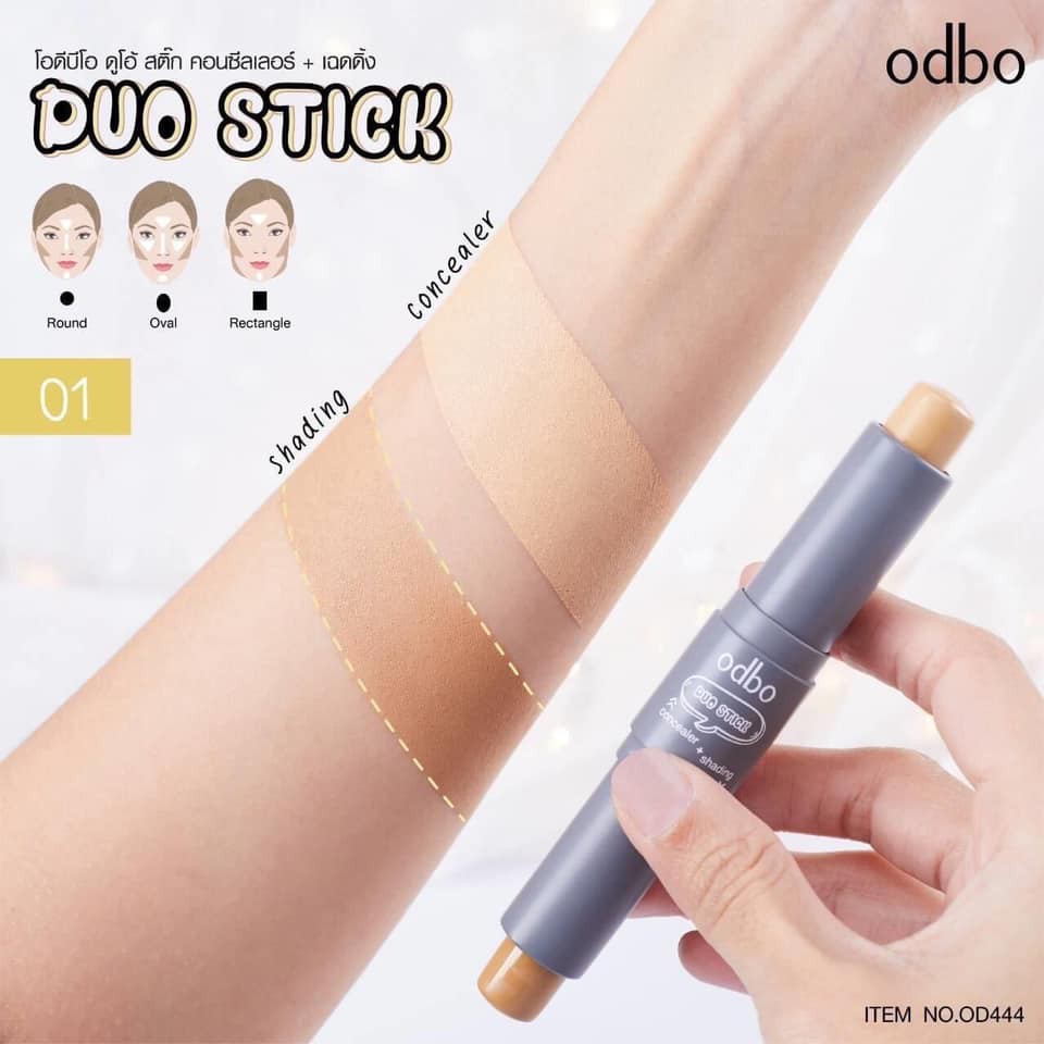 (Auth Thái) Che Khuyết Điểm - Tạo Khối DUO STICK ODBO OD444