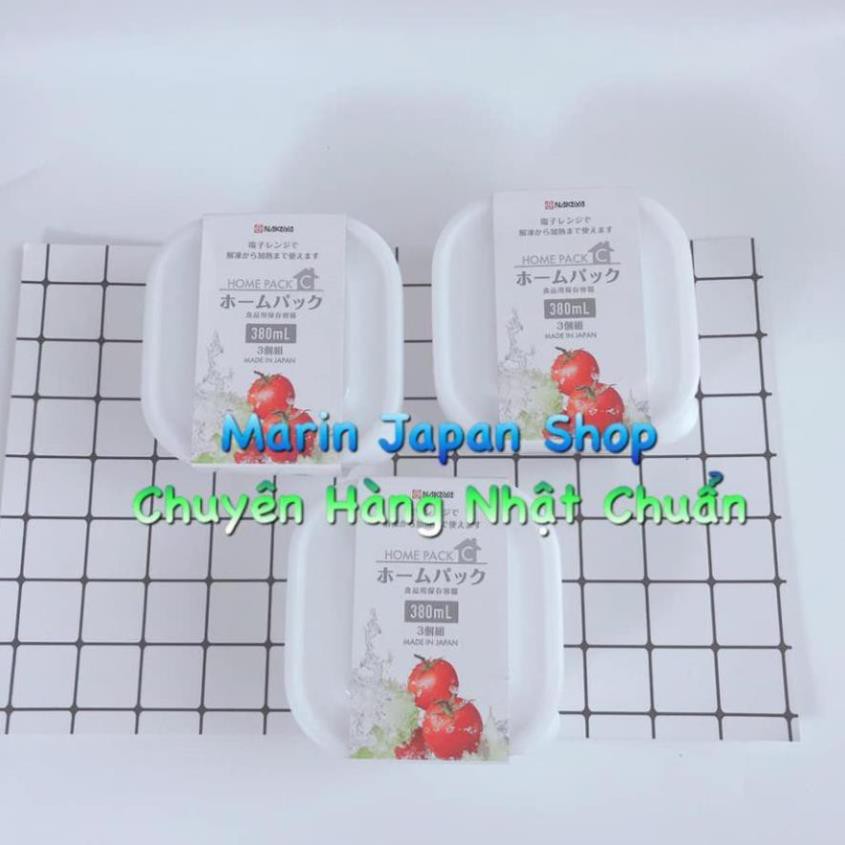 (Lẻ 1 hộp) Hộp nhựa cao cấp đựng thực phẩm có nắp đậy Nhập Khẩu Chính Hãng Nhật Bản