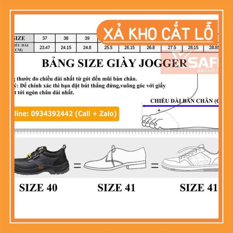 [Giảm 50%]  GIÀY BẢO HỘ LAO ĐỘNG CAO CẤP SAFETY JOGGER BESTRUN TIÊU CHUẨN S3 - LOẠI THẤP CỔ - TẶNG KÈM BO CHÂN