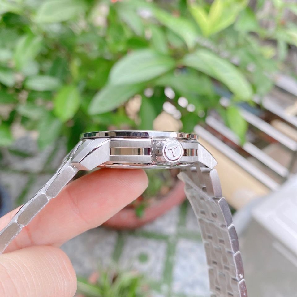 Đồng hồ Nam Tissot 1853 PRC 200 T055.410.11.057.00 Mặt đen,Lịch ngày-Máy Pin Quartz-Dây kim loại cao cấp-Size 39mm