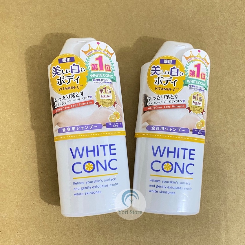 Sữa Tắm Trắng White Conc Body Vitamin C 360ml Nhật Bản