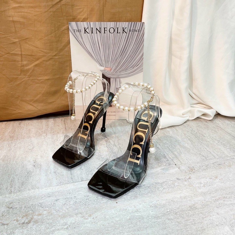 SANDAL CAO GÓT BẢNG NGANG TRONG DÂY CỔ CHÂN SIÊU SANG