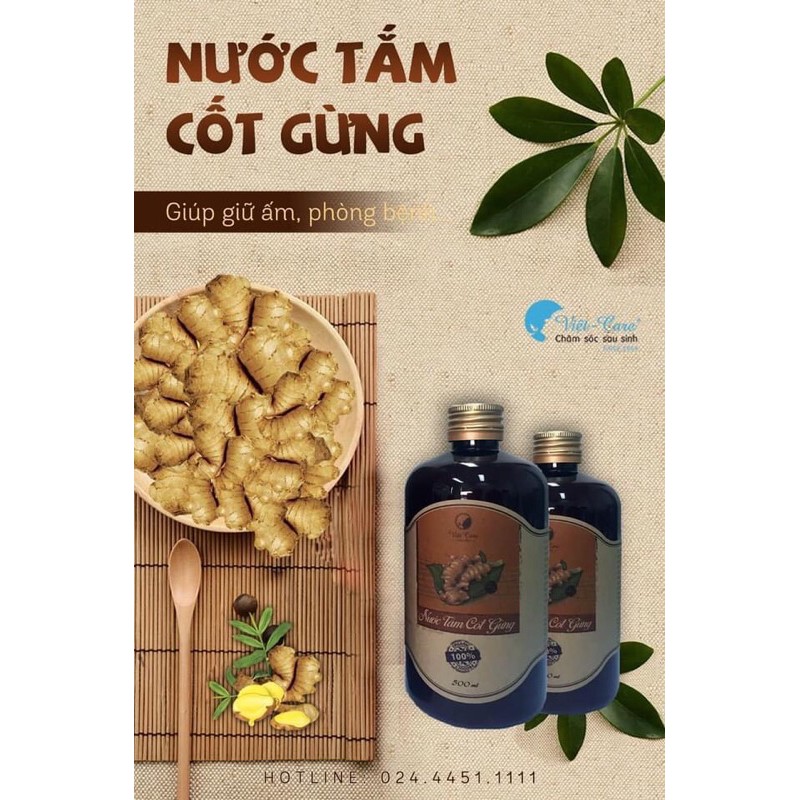 [combo] Mùa đông không lạnh-nước tắm gừng, dầu tràm, dầu dừa