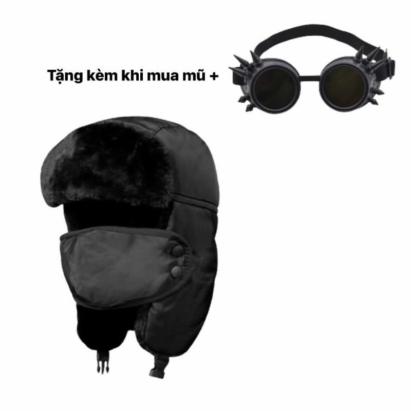 Mũ STEAMPUNK gắn kính Brokeboiz