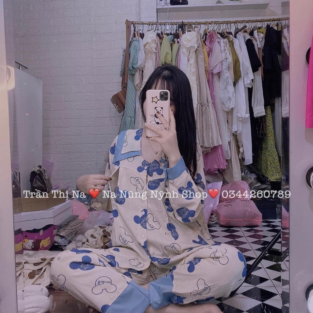 Bộ Bầu Sau Sinh Chất Đũi Hàn Siêu Mềm, Mát Thiết Kế Vén Áo Cho Con Bú Cao Cấp (Free Size 45-65kg)