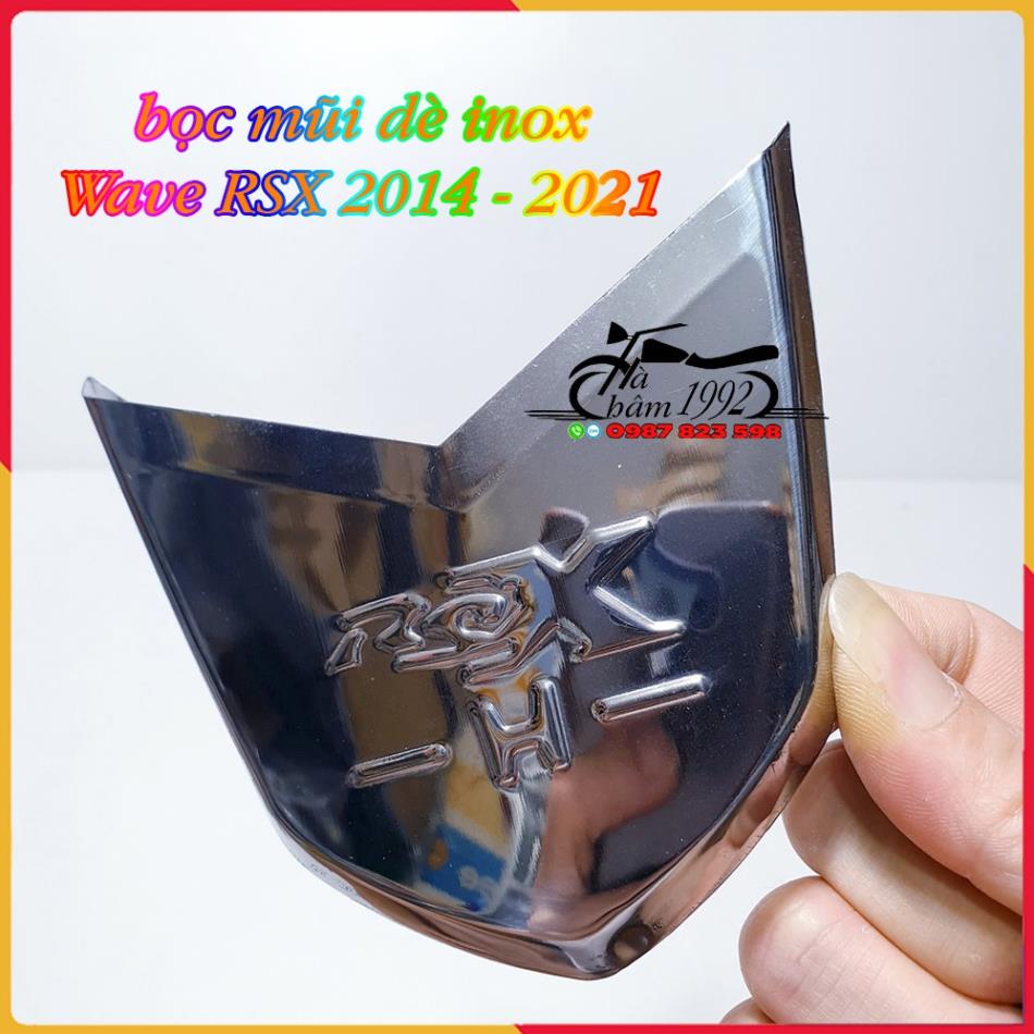 Bọc Mũi Dè iNox Wave Rsx 2014 - 2021-22 ( giá 1 cặp)