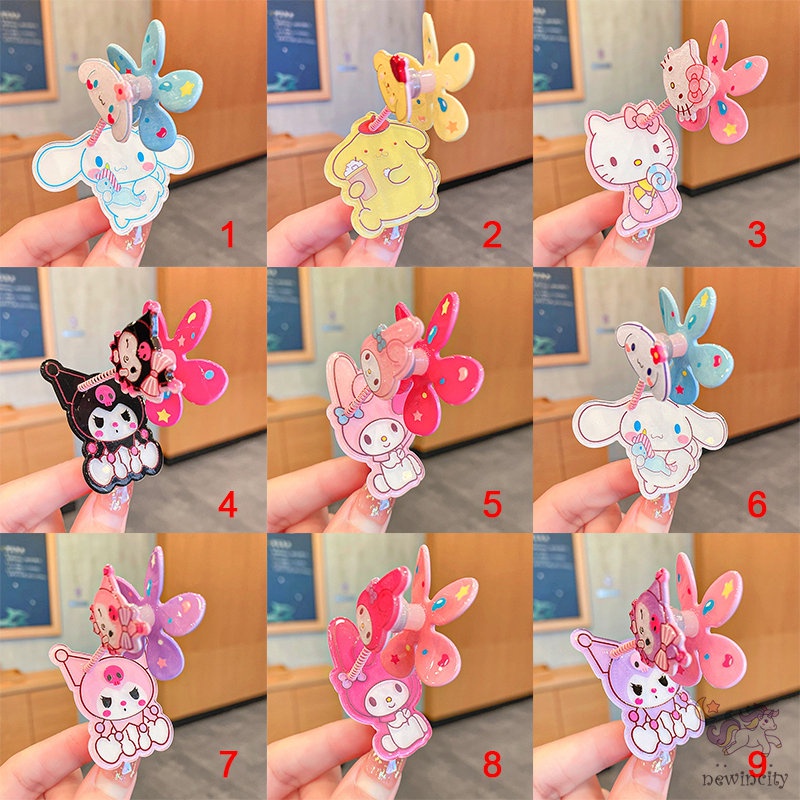 Kẹp tóc họa tiết hoạt hình phong cách Hàn Quốc dễ thương cho bé gái