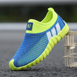 Giày Thể Thao Dạng Lưới Thoáng Khí Dành Cho Bé Trai 5 8 9 Tuổi