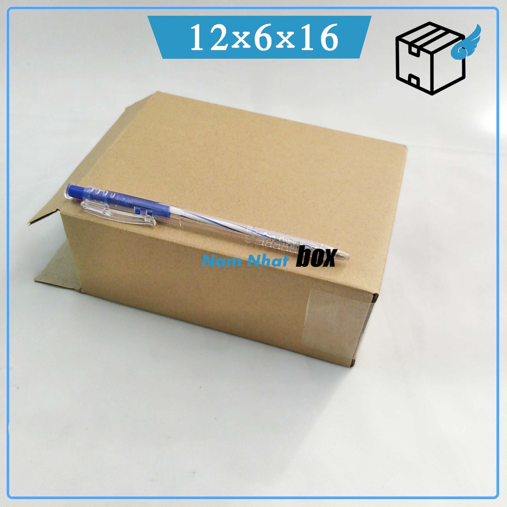 Hộp cát tông 12x6x16, hộp đựng hàng – NamNhat box