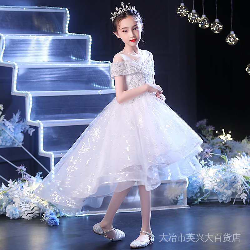 Đầm Công Chúa Cao Cấp Phối Lưới Thời Trang Mùa Hè Xinh Xắn Cho Bé Gái