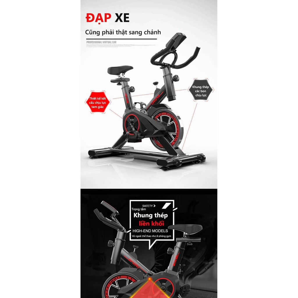 Xe đạp tập thể dục HB-Q7S sport bike- xe đạp tập tại nhà- xe đạp sport bike cao cấp - Xe đạp tập thể dục