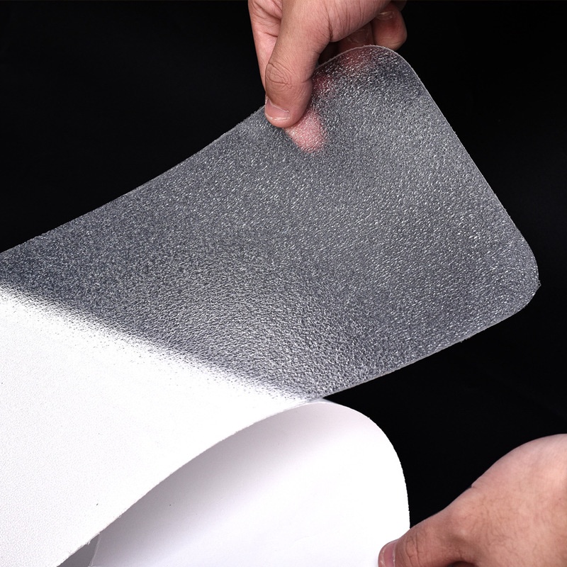 1 Dải Dán Sàn Nhà Tắm / Bậc Thang Bằng PEVA Trong Suốt Cỡ Lớn Chống Trượt / Thấm Nước Tiện Dụng