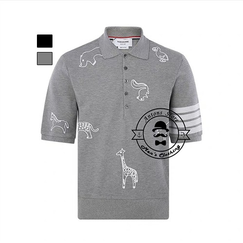 Áo Polo Thom Browne Họa Tiết