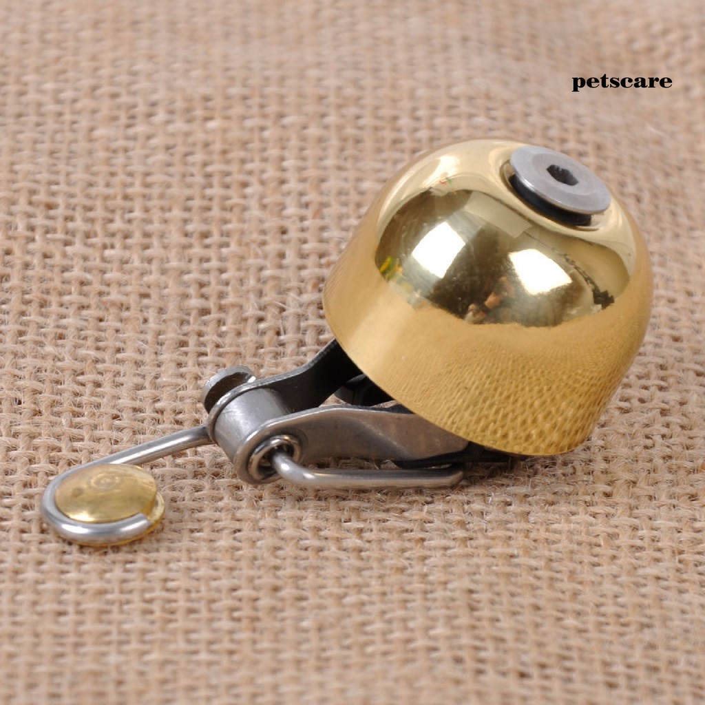 Còi Xe Đạp Hình Tròn Trong Suốt Phong Cách Vintage Dành Cho Người Lớn Và Trẻ Em