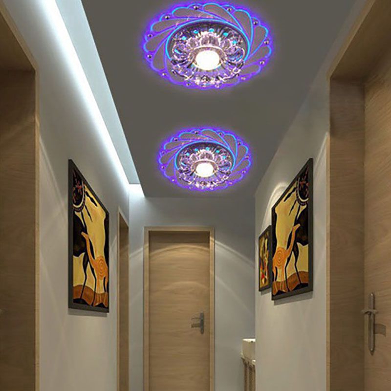 【Ready Stock】Đèn LED Ốp Trần Trang Trí Phòng Khách Hiện Đại - Đèn trần trang trí phòng khách, phòng ngủ