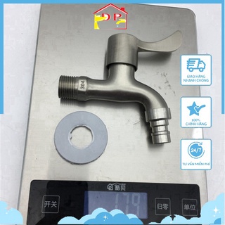 Vòi hồ,van khóa, vòi xả nhanh inox 304 cao cấp vxn04