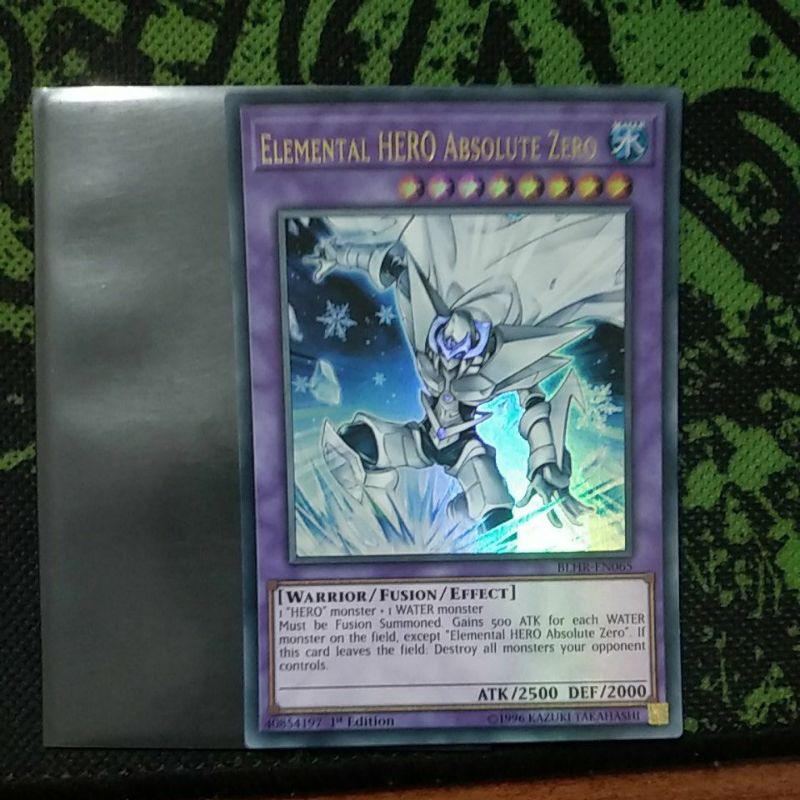 Bài Yugioh: Elemental hero absolute zero. Yuki Judai Hero deck. Ultra rare