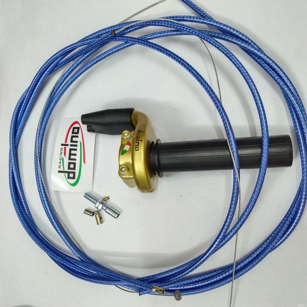 CÙM TĂNG TỐC DOMINO 2 DÂY TRÊN + DÂY GA THÁI, DÂY GA TRÊN THÍCH HỢP SỬ DỤNG CHO XE GHI ĐÔNG TRẦN