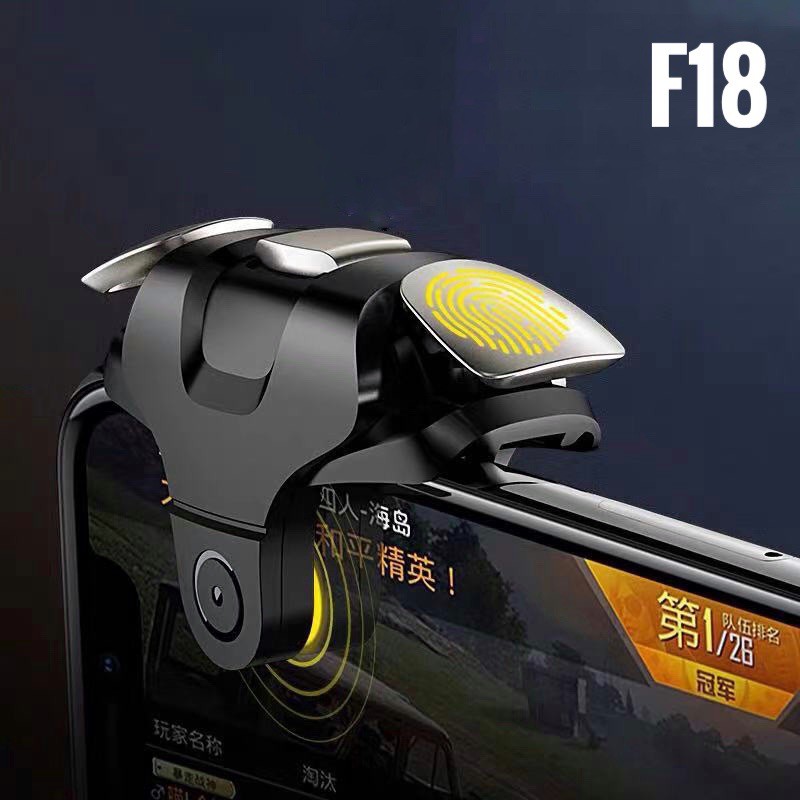 Nút bấm PUBG, COD mobile cao cấp đối xứng hỗ trợ ngắm bắn F18