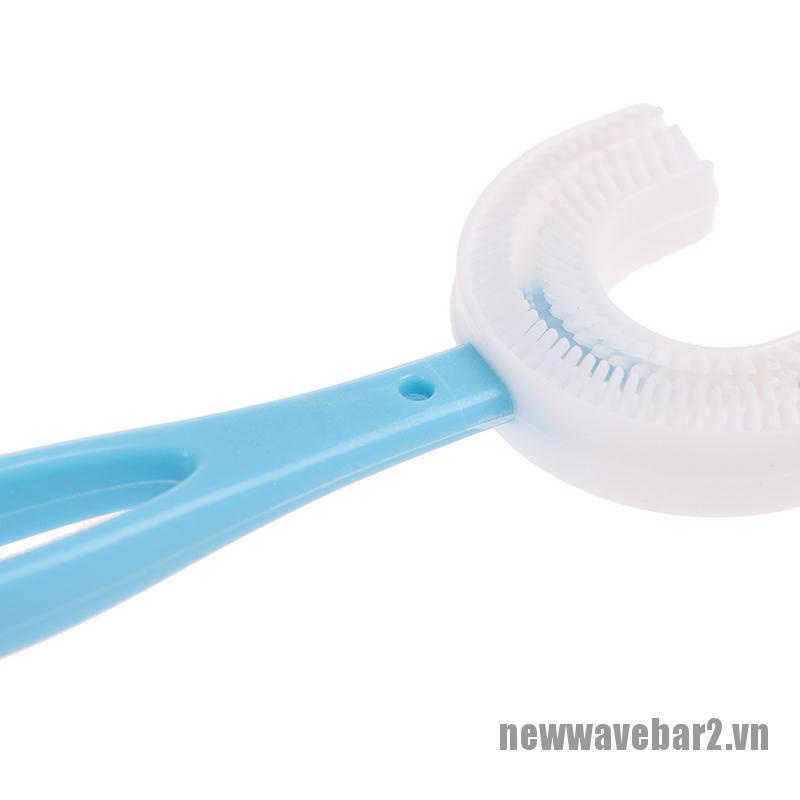 (Hàng Mới Về) Bộ 2 Bàn Chải Đánh Răng Hình Chữ U