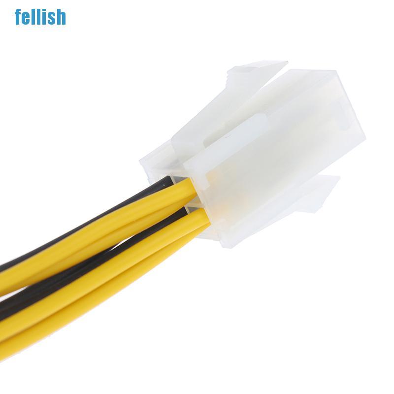 Dây Cáp Nguồn Chuyển Đổi 4pin Sang 8pin Cho Bo Mạch Chủ Cpu | BigBuy360 - bigbuy360.vn