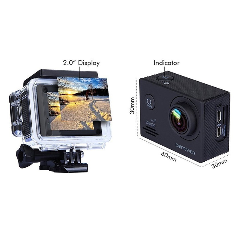Camera hành trình mini độ phân giải cao 1080P 2inch | BigBuy360 - bigbuy360.vn
