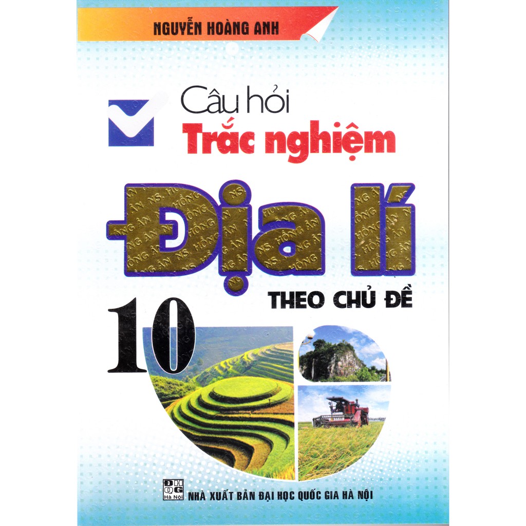 Sách - Câu hỏi trắc nghiệm Địa lý 10 theo chủ đề